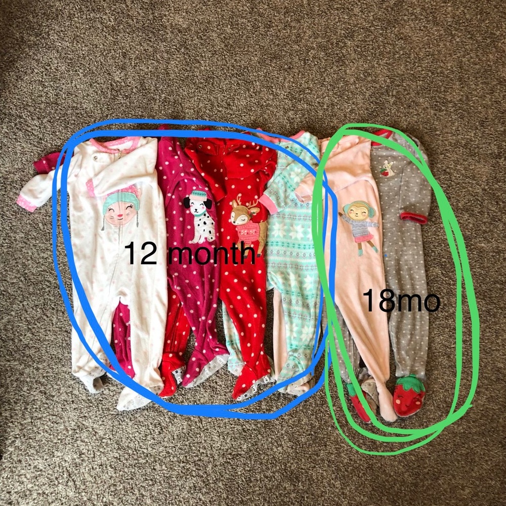 6 sleepers multiple sizes
